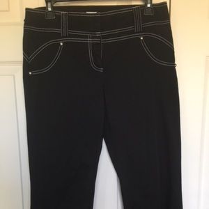 Cache Black Crop Pants - Sz 6 NWOT